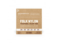 Normal Tension Ball End, 80/20 Bronze/Clear Nylon, Folk Nylon Classical Guitar Strings Normal Tension Ball End, 80/20 Bronze/Clear Nylon, Folk Nylon Classical Guitar Strings